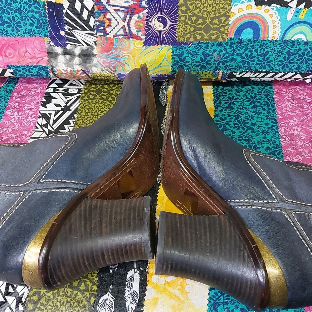 Lucky Brand Elena Boot In Blue 8.5 - Picture 13 of 16